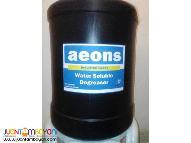 WATER SOLUBLE DEGREASER WATER SOLUBLE DEGREASER