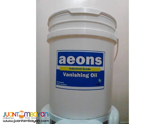 VANISHING OIL VANISHING OIL
