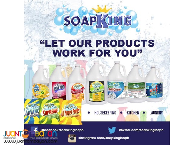 Cleaning Products (Kingwash Brand) Cleaning Products (Kingwash Brand)