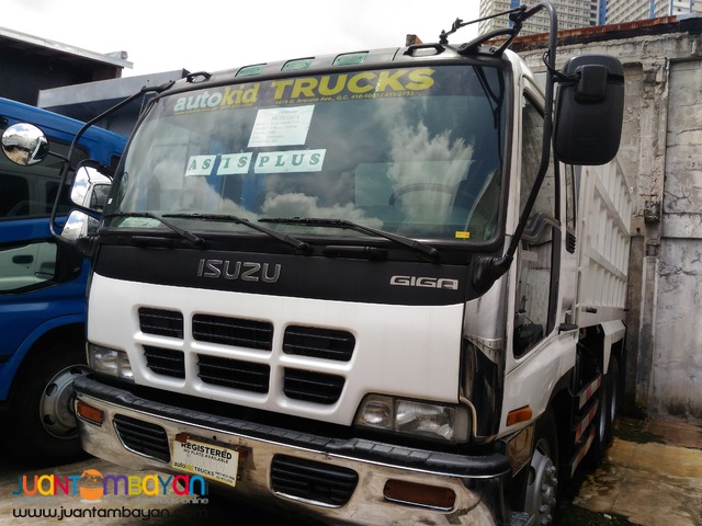 12PE1 10W ISUZU GIGA DUMPTRUCKS