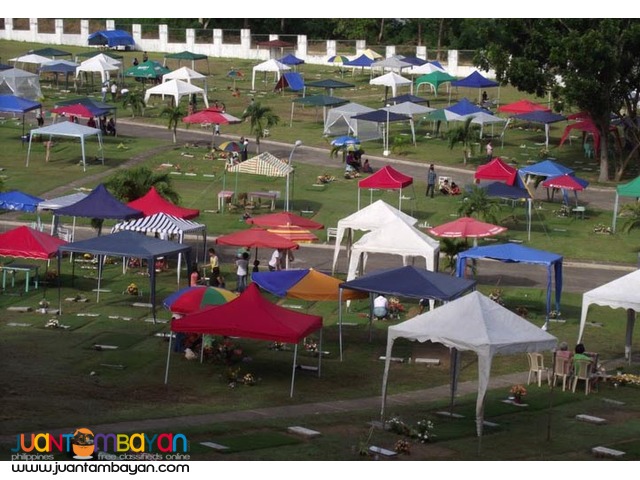 Undas Cemetery Temporary Shade Sementeryo Foldable Tent Memorial Park