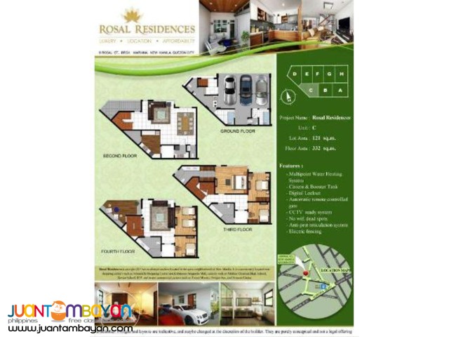 FOR SALE!!! Rosal Residences Townhomes in New Manila