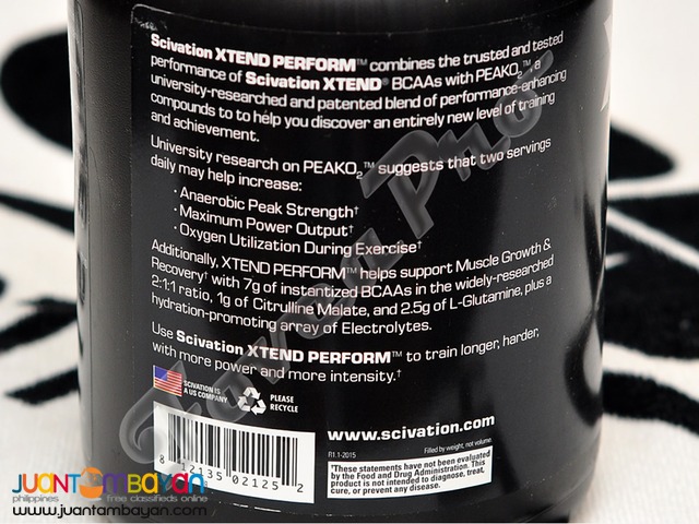 SciVation Xtend Perform, 44 servings Black Cherry (Free Shipping)