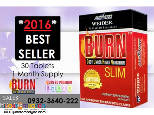 BURN SLIM -  Fastest Slimming Tablet BUY1-TAKE1 PROMO!