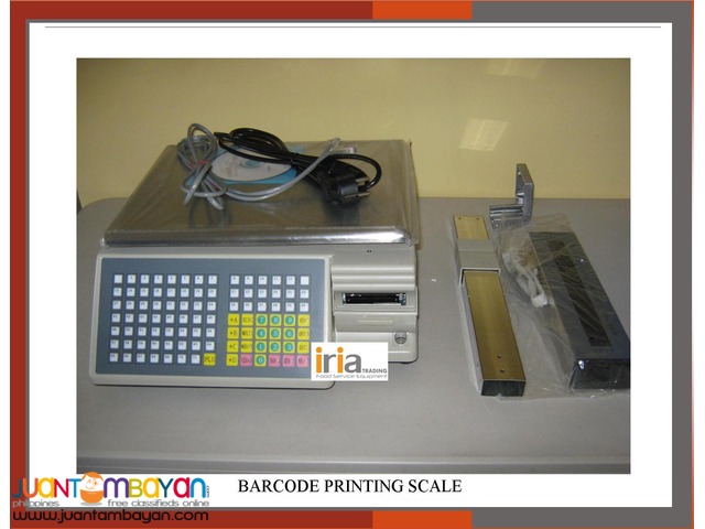 DIGITAL WEIGHING SCALE W/ BAR CODE PRINTING FOR SALE !!!