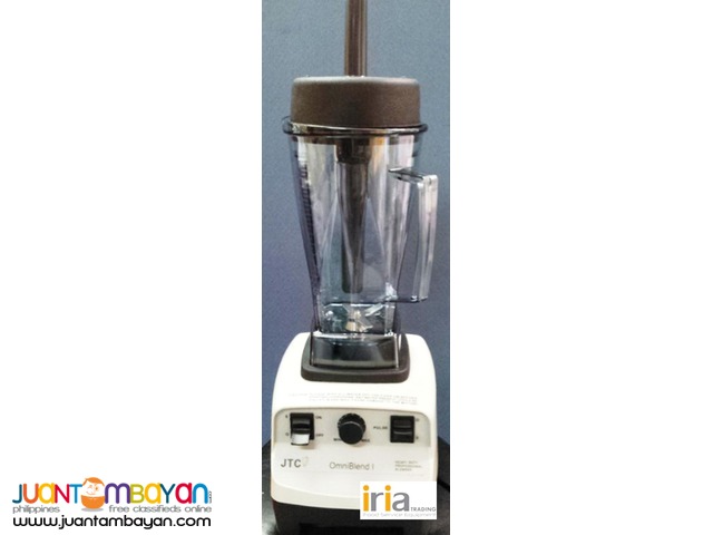 JTC Heavy Duty Blender (Omniblend I) 3HP motor JTC Heavy Duty Blender (Omniblend I) 3HP motor