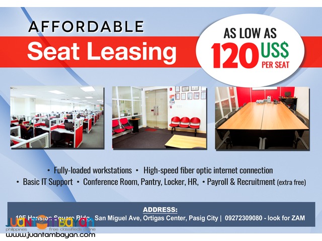 Call Center BPO Seat Lease & Seat Leasing in Ortigas