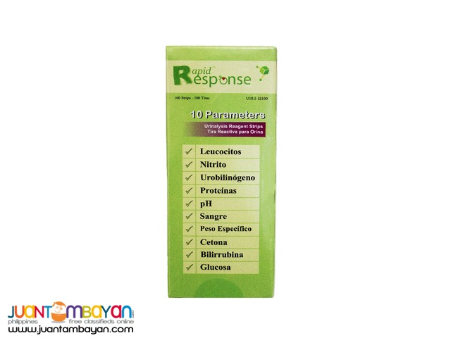 10 Parameter Urinalysis Reagent Strips