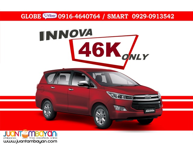 2016 Toyota Innova 2.8 E DSL MT Manual Diesel - 46K DP Super Sale 