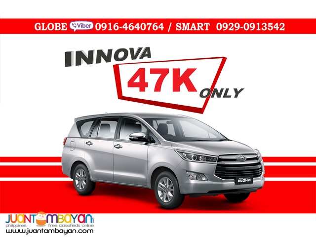 2016 Toyota Innova 2.8 E Dsl AT Diesel Automatic 47K All In Promo