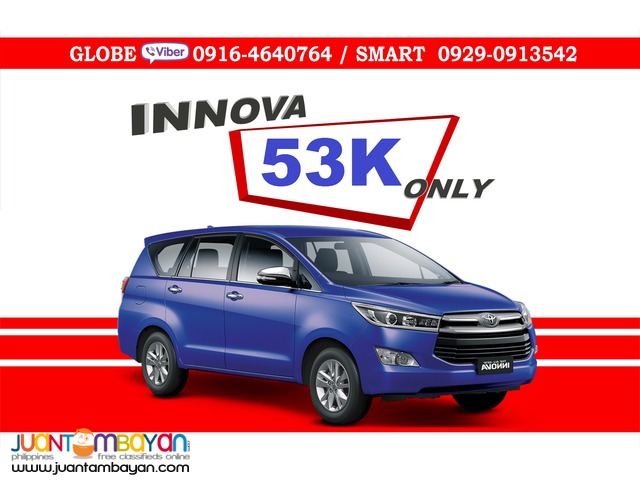 2016 Toyota Innova 2.8 G DSL MT Manual Diesel 53K All In Promo 