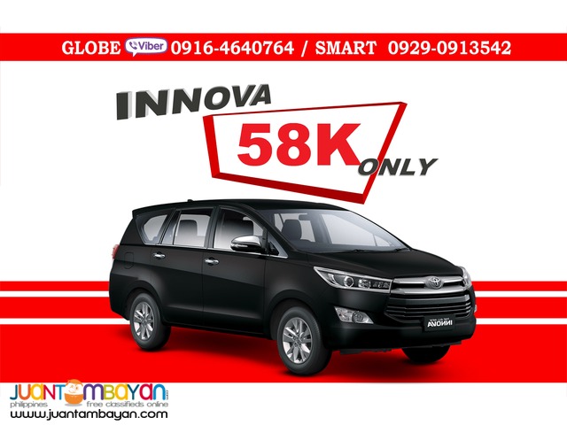 2016 Toyota Innova 2.8 G DSL AT Promo Automatic Diesel 58K All In