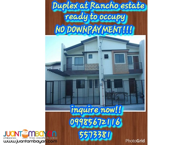 for sale Ready to occupy duplex house at Rancho estate marikina city