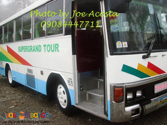 Tourist bus fo rent