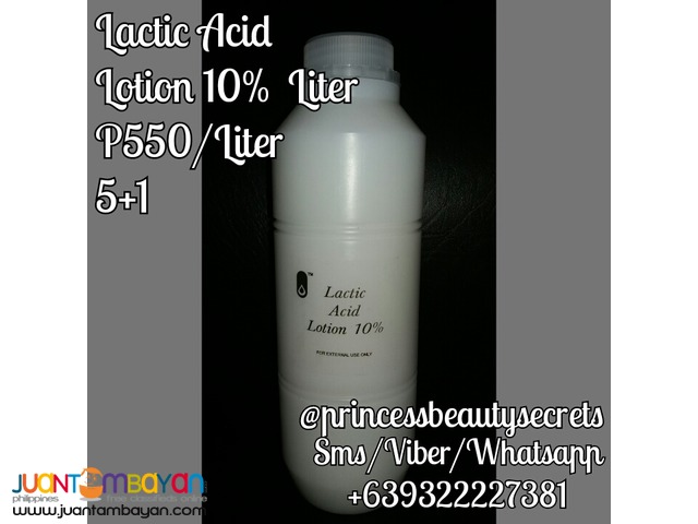 Lactic Acid Lotion