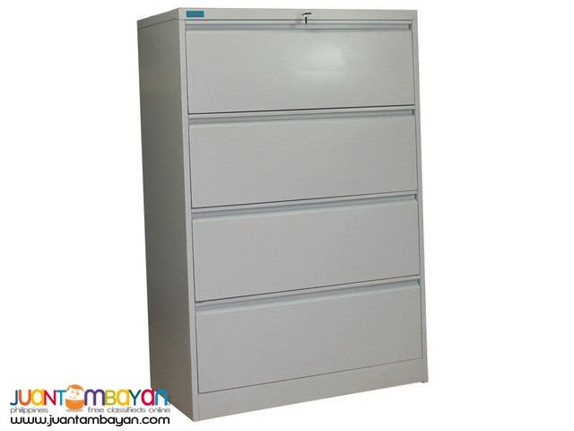 Lateral Filing Cabinet, 4 Drawers Lateral Filing Cabinet, 4 Drawers