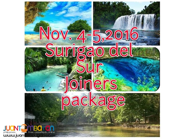 2 days 1 night Surigao del Sur CDO package tours