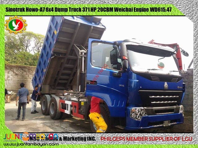 Sinotruk Dump Truck 10 Wheeler HOWO-A7 