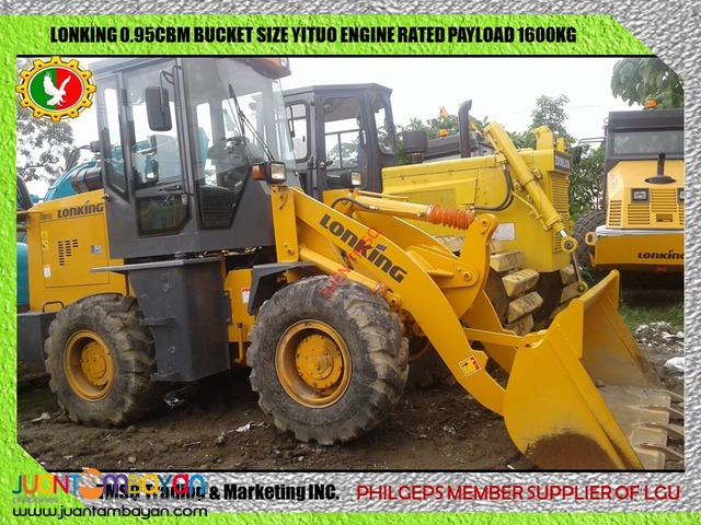 BRAND NEW Wheel Loader CDM816 .95m3 Bucket Size