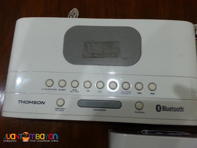 Thomson B16BT Bluetooth Alarm Clock FM Radio Speaker