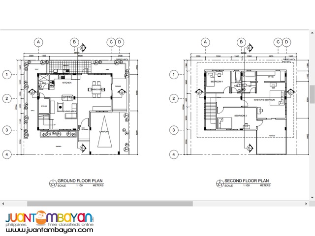 Autocad 2D, Sketchup 3D, Rendering & Walkthrough