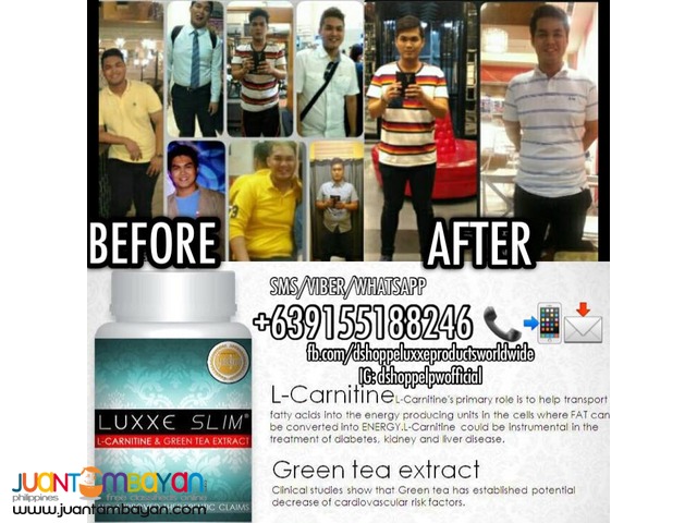 SLIMMING CAPSULE LUXXE SLIM L-CARNITINE GREEN TEA EXTRACT