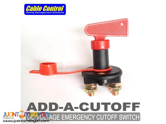 Cable Control's Add-a-Cutoff emergency  switch - Kill Switch