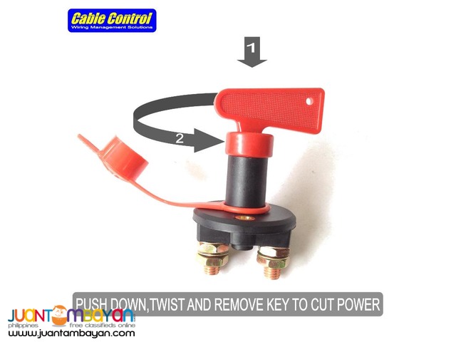 Cable Control's Add-a-Cutoff emergency  switch - Kill Switch