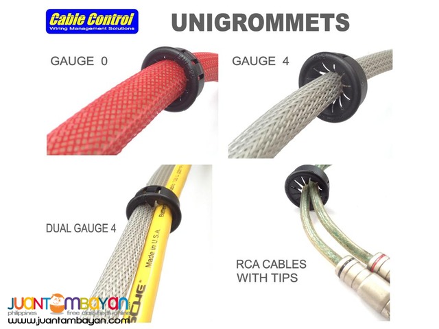 Cable Control UNIGROMMETS - 1 Grommet for all sizes