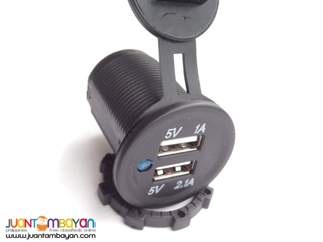 OEM Engineering USB car charger 12 VOLTS dual slot