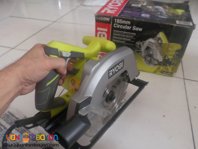 circularsaw ryobi 220v 1400wats brandnew
