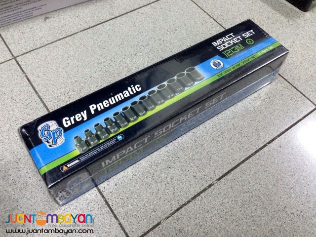 Grey Pneumatic 1213M 13-piece 3/8-inch Drive Socket Set