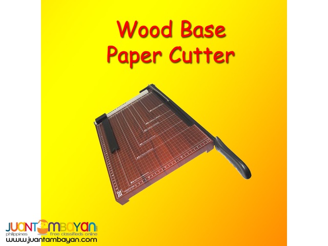 Polaris B4 Paper Cutter (Wood Base)