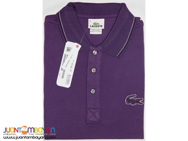 LACOSTE OUTLINE POLO SHIRT FOR MEN - SLIM FIT 