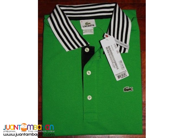 LACOSTE POLO SHIRT FOR MEN - LACOSTE TIPPED PIQUE - SLIM FIT 