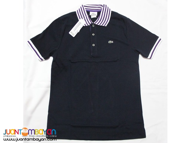 LACOSTE POLO SHIRT FOR MEN - LACOSTE TIPPED PIQUE - SLIM FIT 