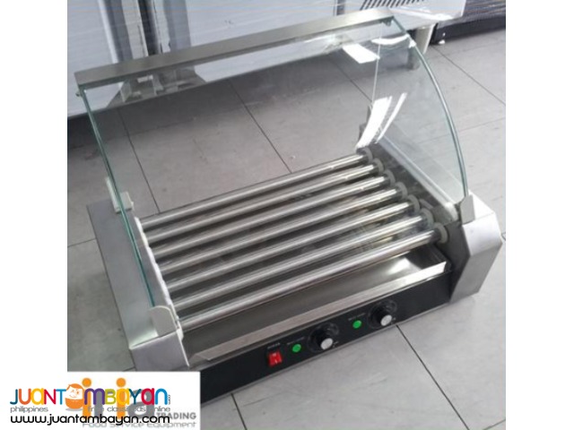 Hotdog Roller / Hotdog Griller with Glass Cover (for BUSINESS) Hotdog Roller / Hotdog Griller with Glass Cover (for BUSINESS)