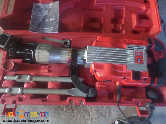 jackhammer demolition breaker 220v 1750wats brandnew