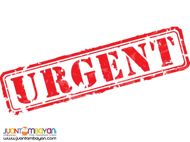 Urgent Part time within Cavite. Limited slots only! Urgent Part time within Cavite. Limited slots only!