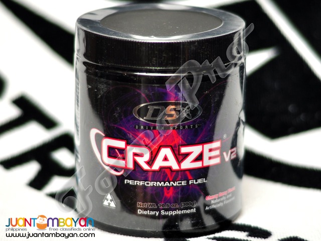 Driven Sports Craze V2 40 S Cherry Berry Free Shipping Pre Workout