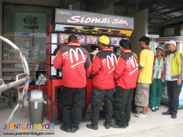 foodcart business siomai and siopao food cart franchise