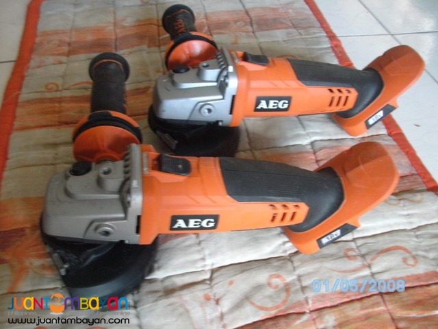 AEG 18v grinder unit only brandnew