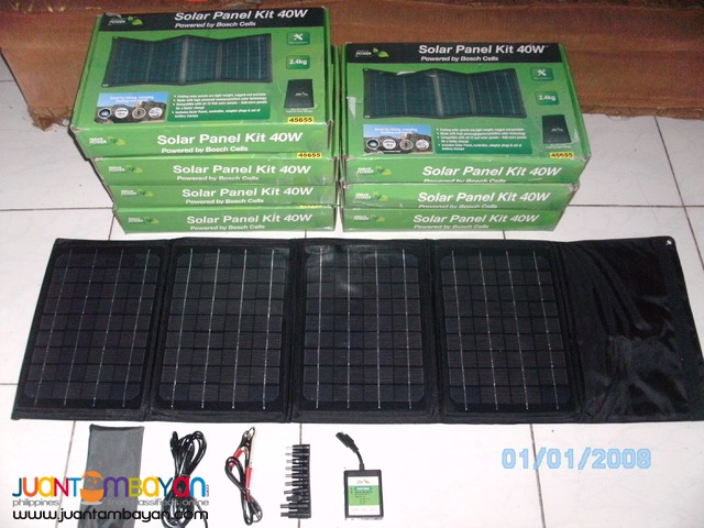solar panel portable with sine wave 40wats 12v brandnew
