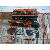 AEG cordless 18v multi tool kit unit only brandnew