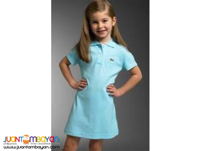 LACOSTE POLO DRESS KIDS - POLO DRESS FOR KIDS