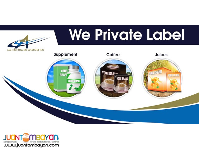 Tolling Manufacturing for Supplement, Coffee and Juice Tolling Manufacturing for Supplement, Coffee and Juice