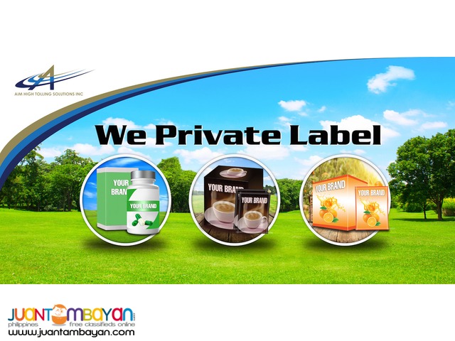 Private label manufacturing
