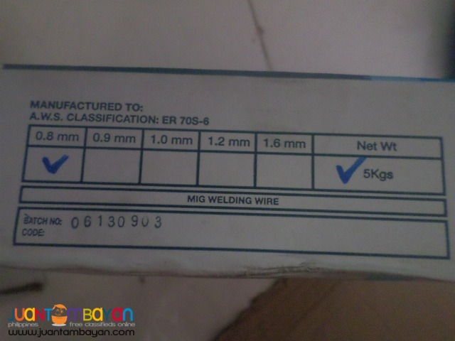 migwire steel, stainless, alumminum at bronce brandnew