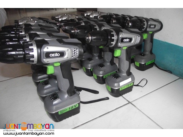 hammer drill and impack wreanch 18v surplus australia