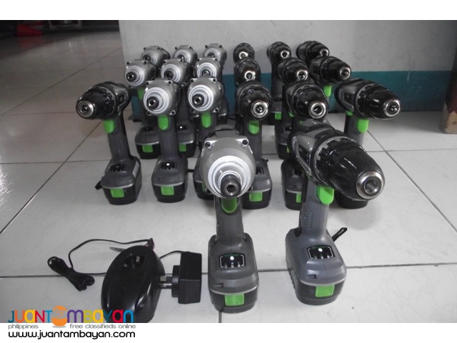 hammer drill and impack wreanch 18v surplus australia